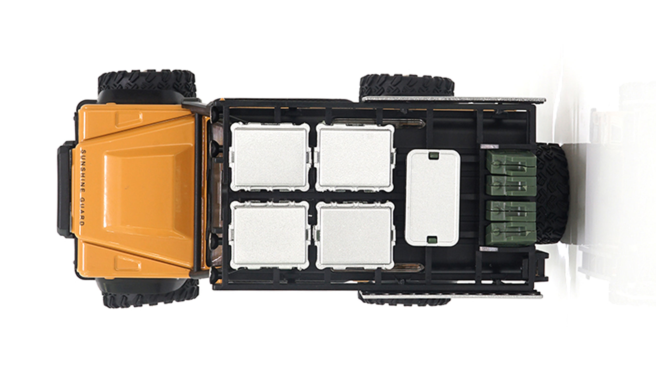Amewi D90X28 Metall Scale Crawler gelb - Raupenfahrzeug - 1:28 - 8 Jahr(e) - 300 mAh - 401 g, Ansicht 4