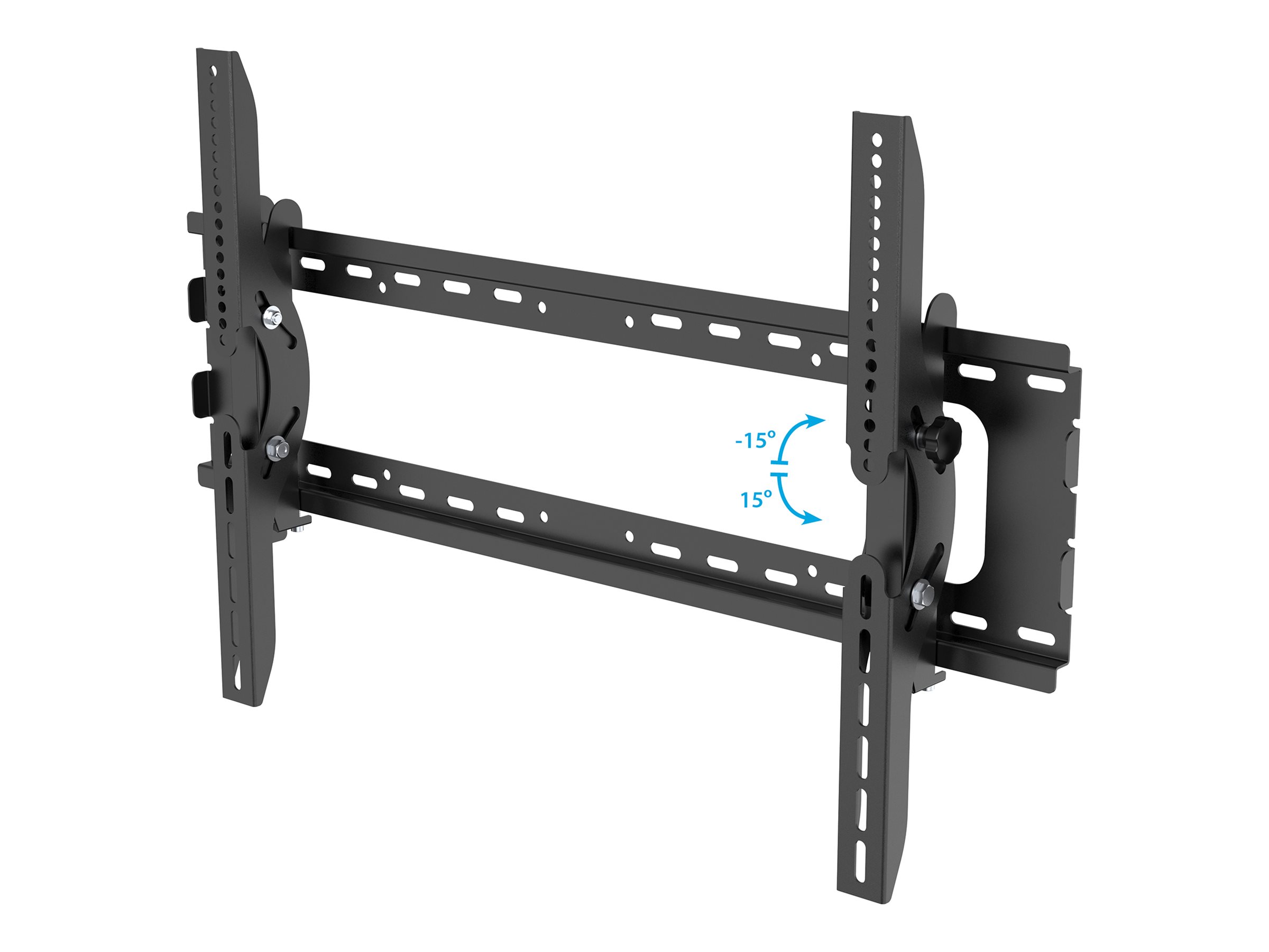 StarTech.com Startech Flachbildfernseher Wandhalterung - für 32" bis 75" LCD, LED oder Plasma Fernseher - Kippbare Halterung für VESA konforme TV's - Befestigungskit (Wandplatte, 2 Montagehalterungen)