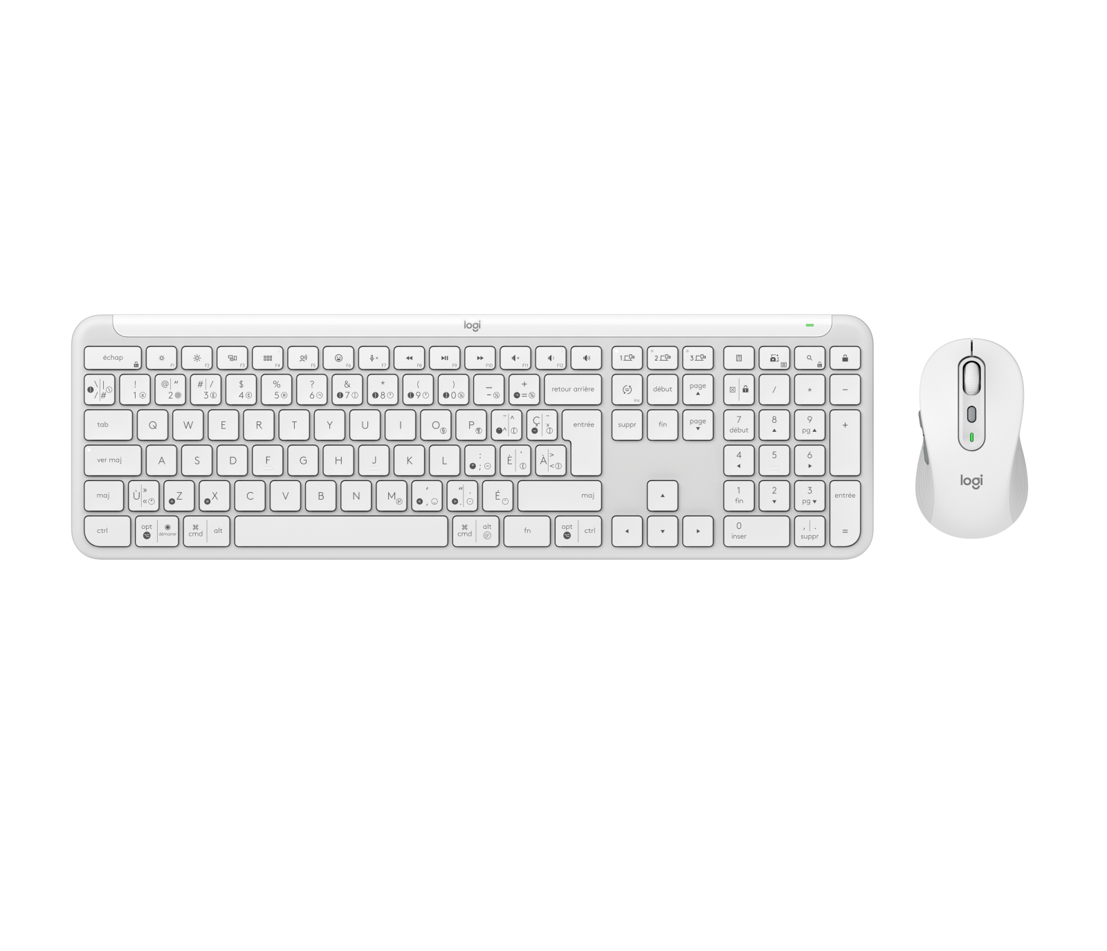 Logitech Signature Slim Combo MK950 - Tastatur-und-Maus-Set - TL: Nordisch, QWERTY, Ansicht 4