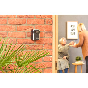 MasterLock Bluetooth-Schlüsselkasten - Select Access Smart - Wandmontage - Grau - Elektronisch - Schlüssel - Akku, Ansicht 4