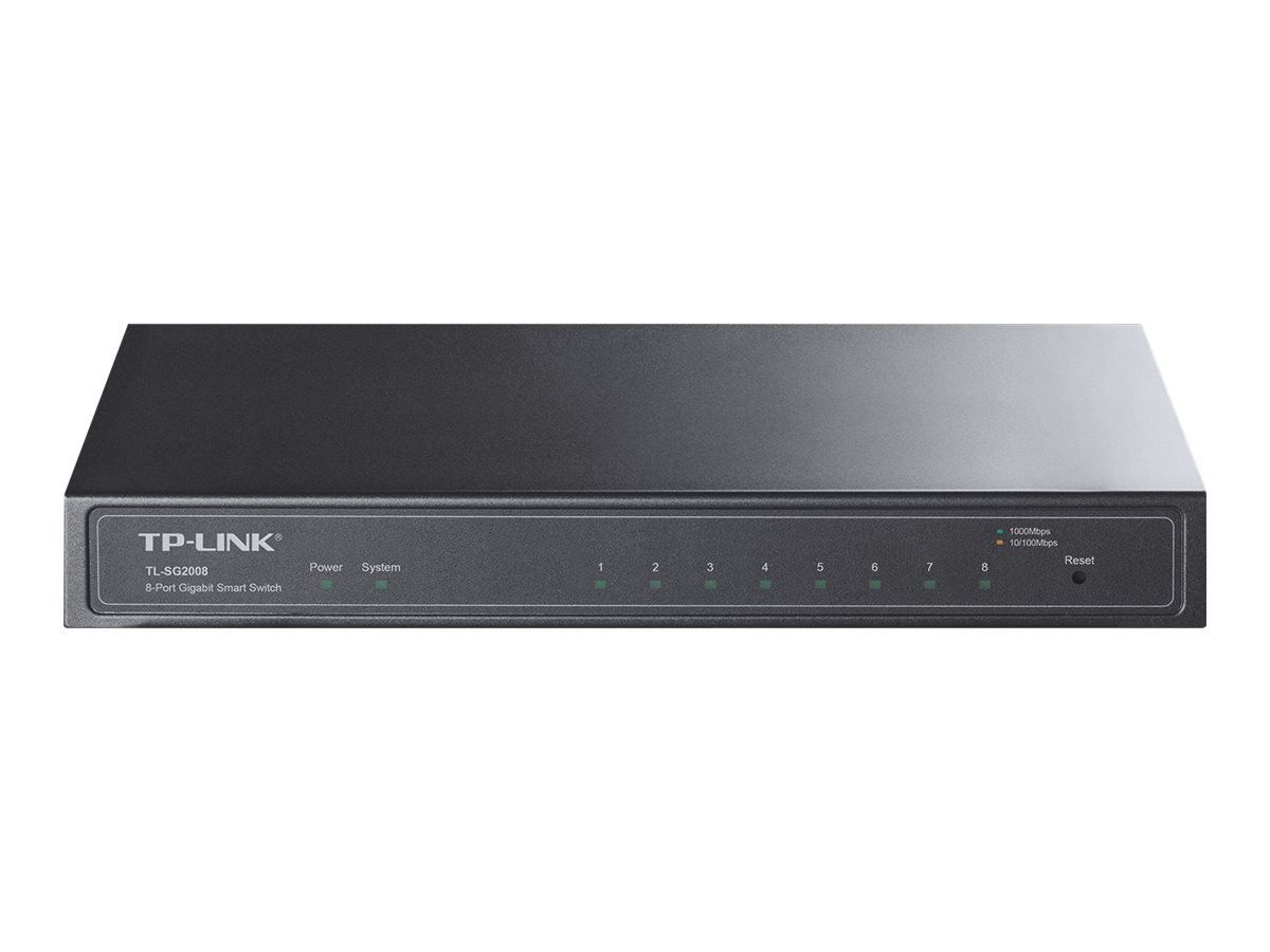 TP-LINK JetStream 8-Port Gigabit Switch (TL-SG2008 V3.0)