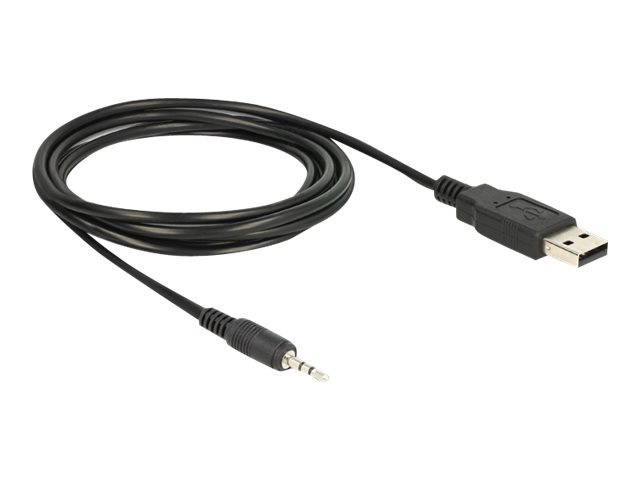 Delock Cable USB TTL male > 2.5 mm 3 pin stereo jack male 1.8 m (3.3 V)