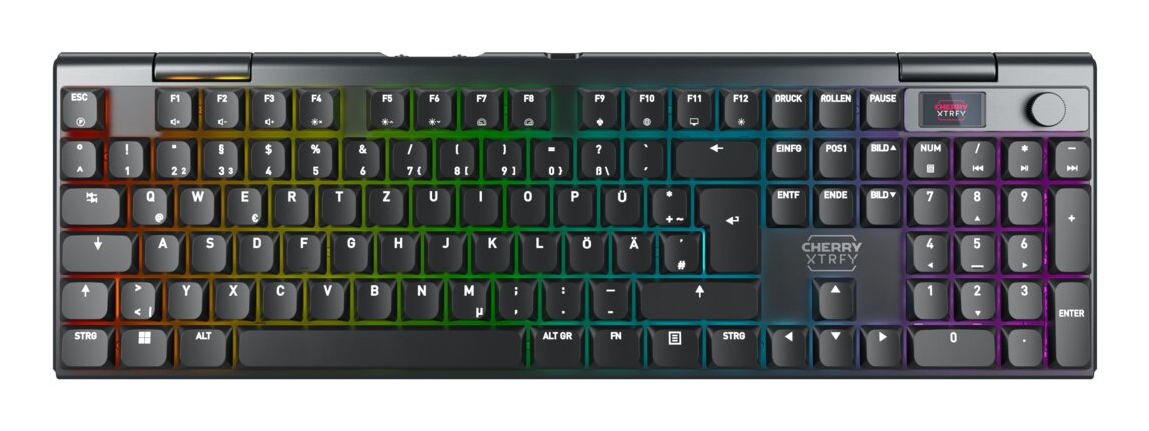 Cherry XTRFY MX 10.1 Wireless, Schwarz - Mechanisches Low-Profile Gaming-Keyboard - TL: Deutsch, QWERTZ, Ansicht 4