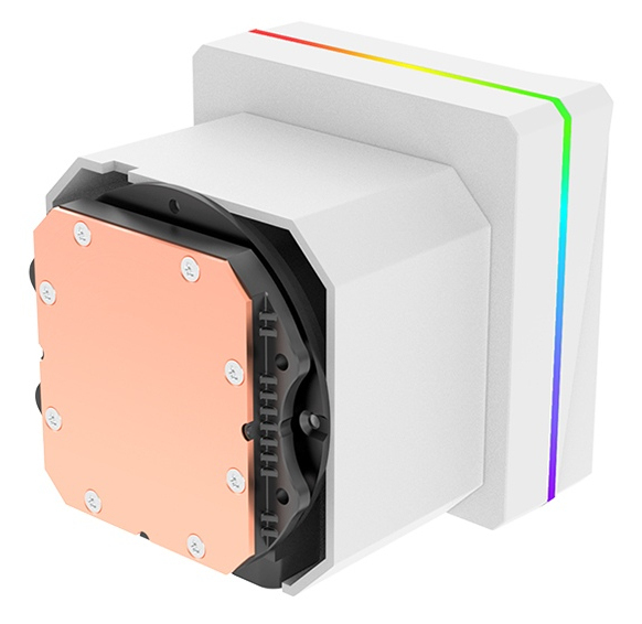 Thermaltake TH240 V3 ARGB Sync AiO Snow Edition - 12 V - 80 PLUS Platinum, Ansicht 4