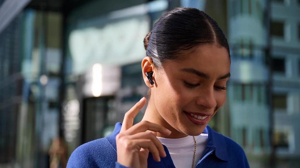 Philips TAT2520BK - True Wireless-Kopfhörer mit Mikrofon, Ansicht 2