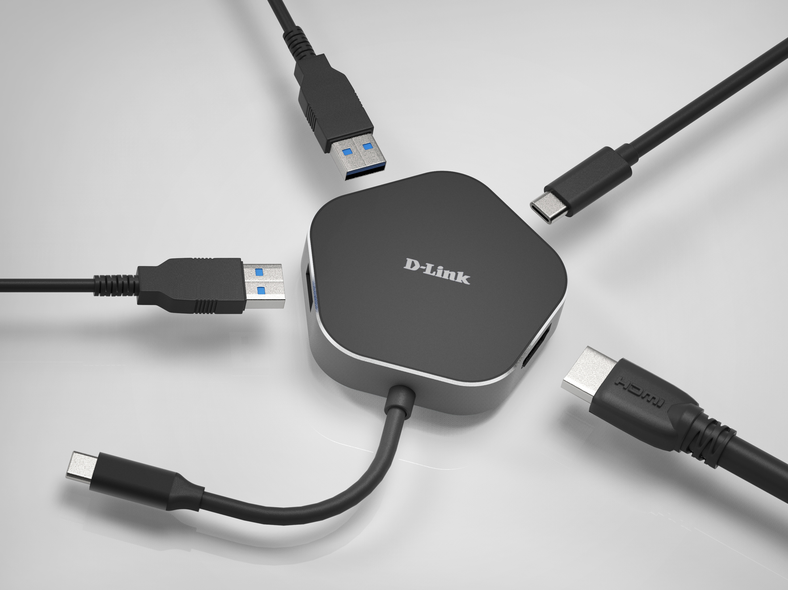 D-Link DUB-M420 - Dockingstation - USB-C / Thunderbolt 3, Ansicht 2