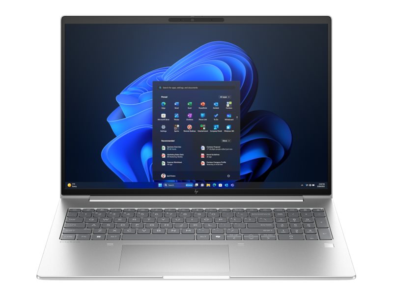 HP EliteBook 6 G1i Notebook AI - 177-Grad Scharnierdesign - Intel Core Ultra 7 255U / 2 GHz - Win 11 Pro - Intel Graphics - 32 GB RAM - 1 TB SSD NVMe, TLC - 40.6 cm (16")