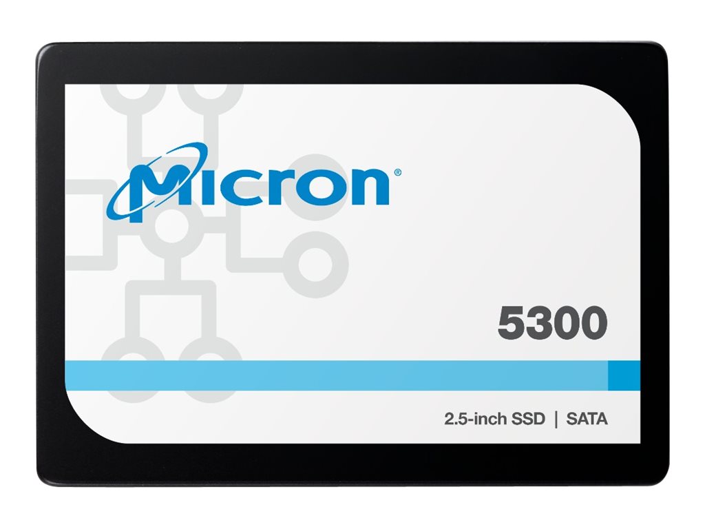 Micron 5300 MAX - SSD - 480 GB - intern - 2.5" (6.4 cm) - SATA 6Gb/s