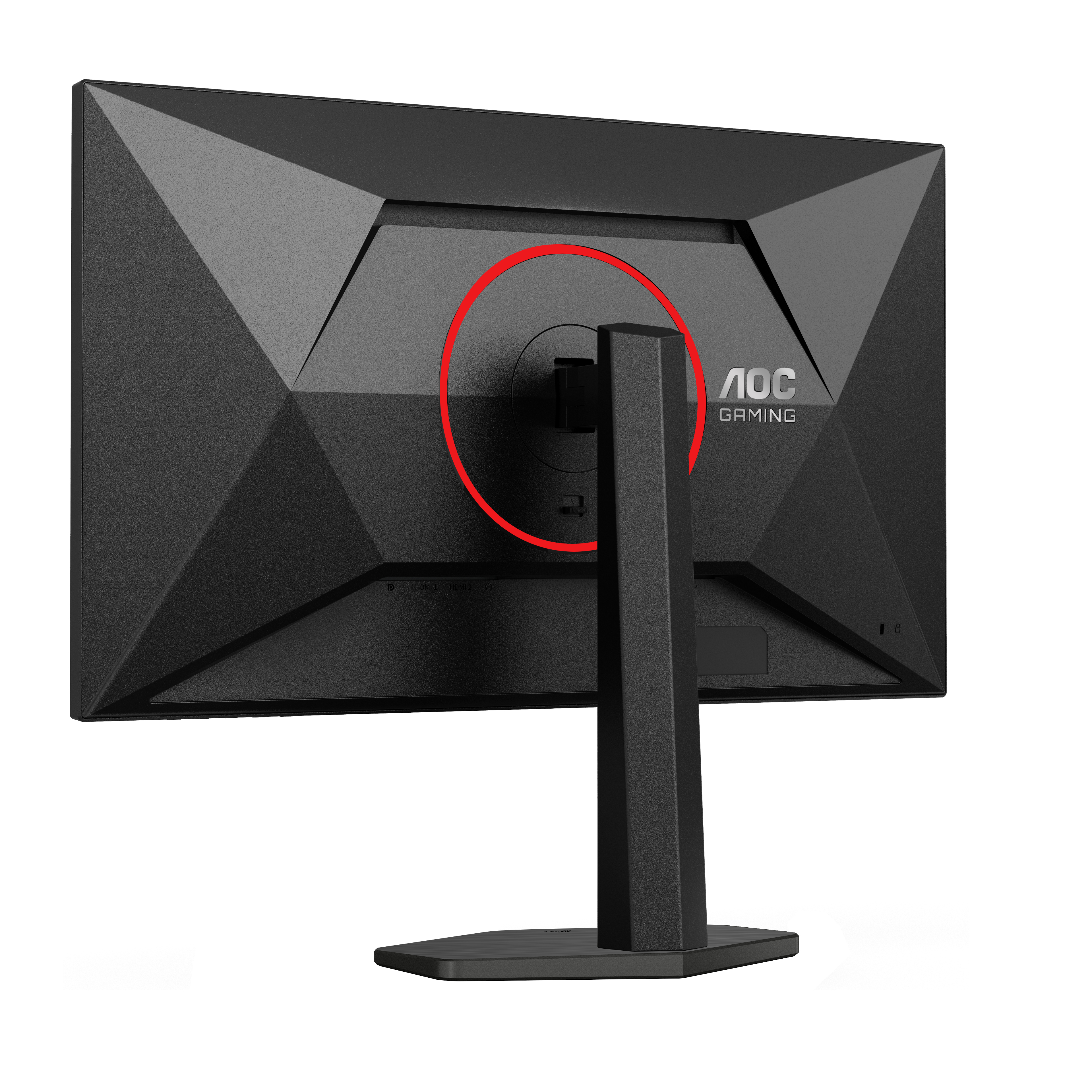 AOC G4 Q27G4ZR, 68,6 cm (27), 2560 x 1440 Pixel, Quad HD, LED, 1 ms, Schwarz, Rot, Ansicht 3