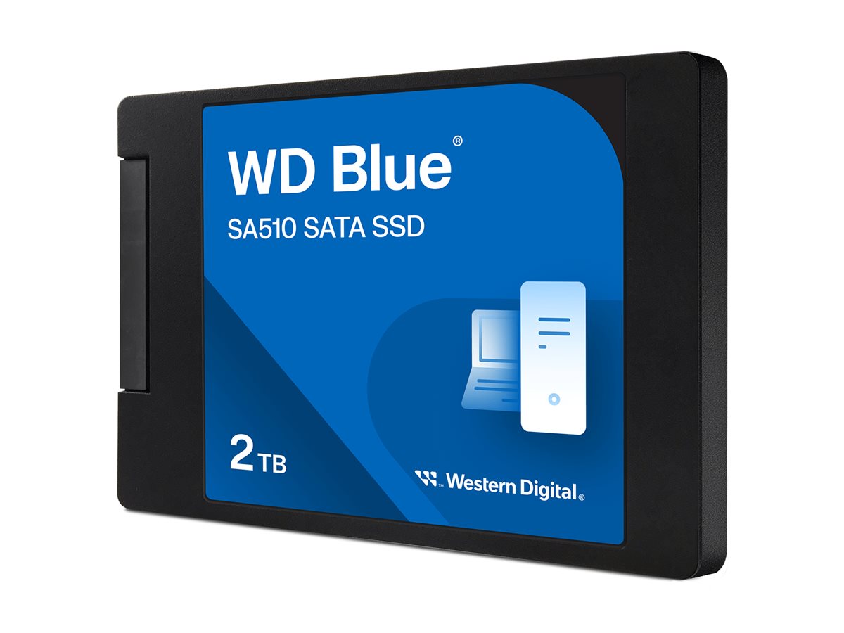 WD Blue SA510 WDS200T3B0A-00C7K0 - SSD - 2 TB - intern - 2.5 (6.4 cm)