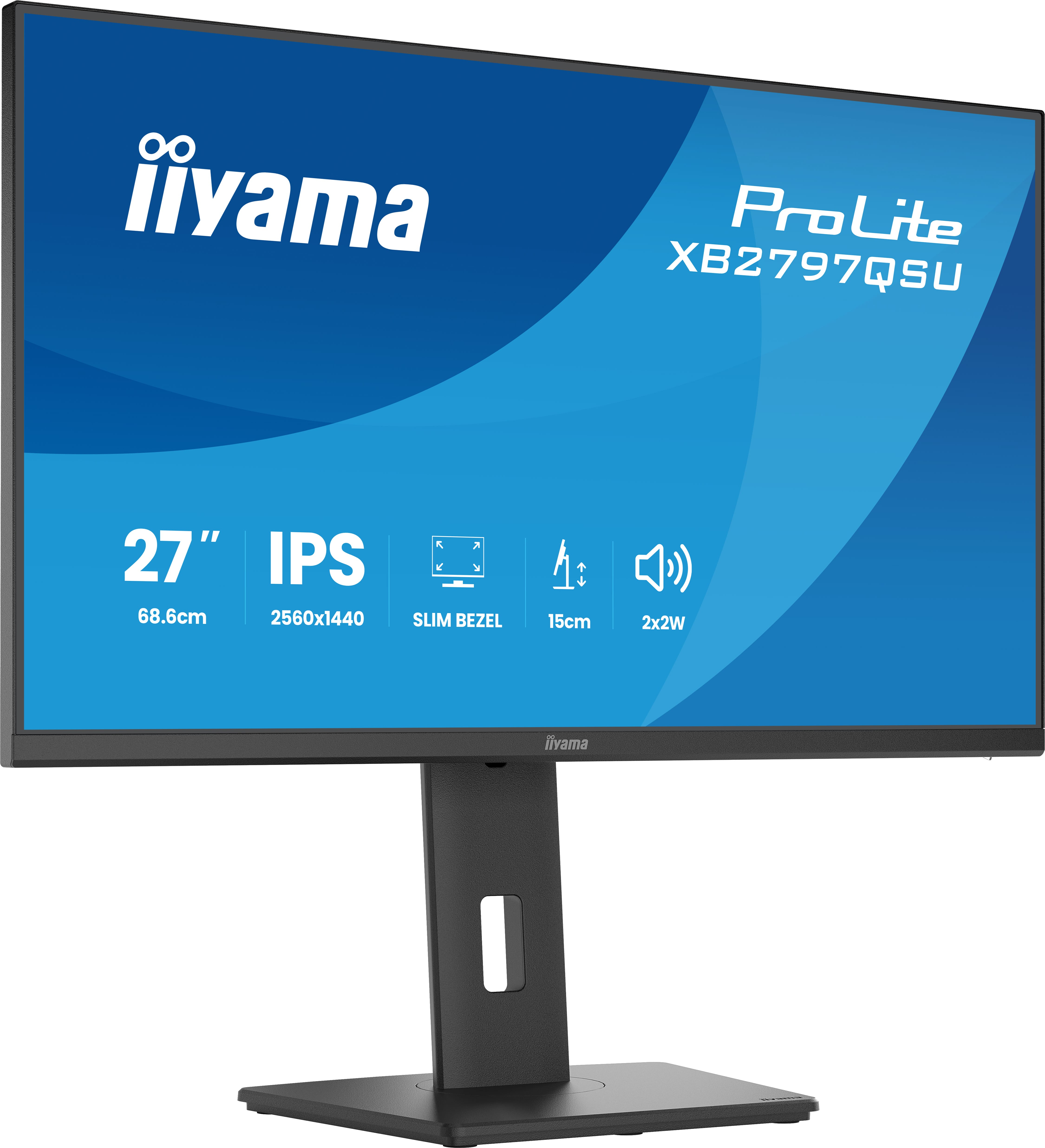 Iiyama XB2797QSU-B1 27 - Flachbildschirm (TFT/LCD) - 68,6 cm, Ansicht 2