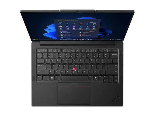 Lenovo ThinkPad E14 Gen 7 21T0 - 180°-Scharnierdesign - AMD Ryzen 5 220 / 3.2 GHz - Win 11 Pro - Radeon 740M - 32 GB RAM - 1 TB SSD TCG Opal Encryption 2, NVMe - 35.6 cm (14")