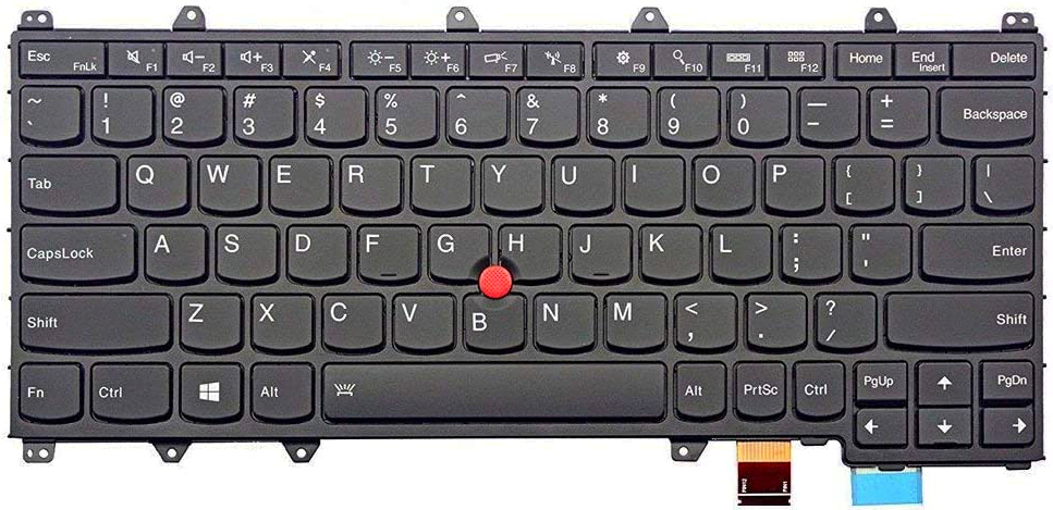 Lenovo Chicony - Ersatztastatur Notebook - mit Trackpoint - TL: Deutsch, QWERTZ, Ansicht 2