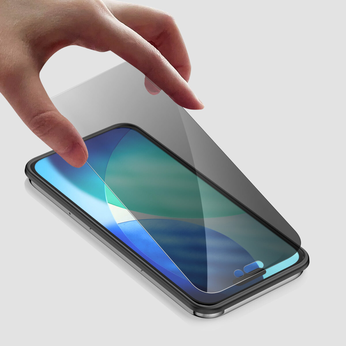 4smarts Second Glass Privacy mit Montagerahmen iPhone 17, Ansicht 2