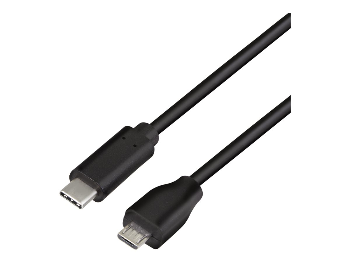 LogiLink USB-Kabel - USB 2.0 Type C (M) zu Micro-USB 2.0 (M)