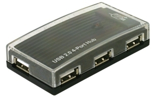 Delock Hub - 4 x USB 2.0 - Desktop, Ansicht 2