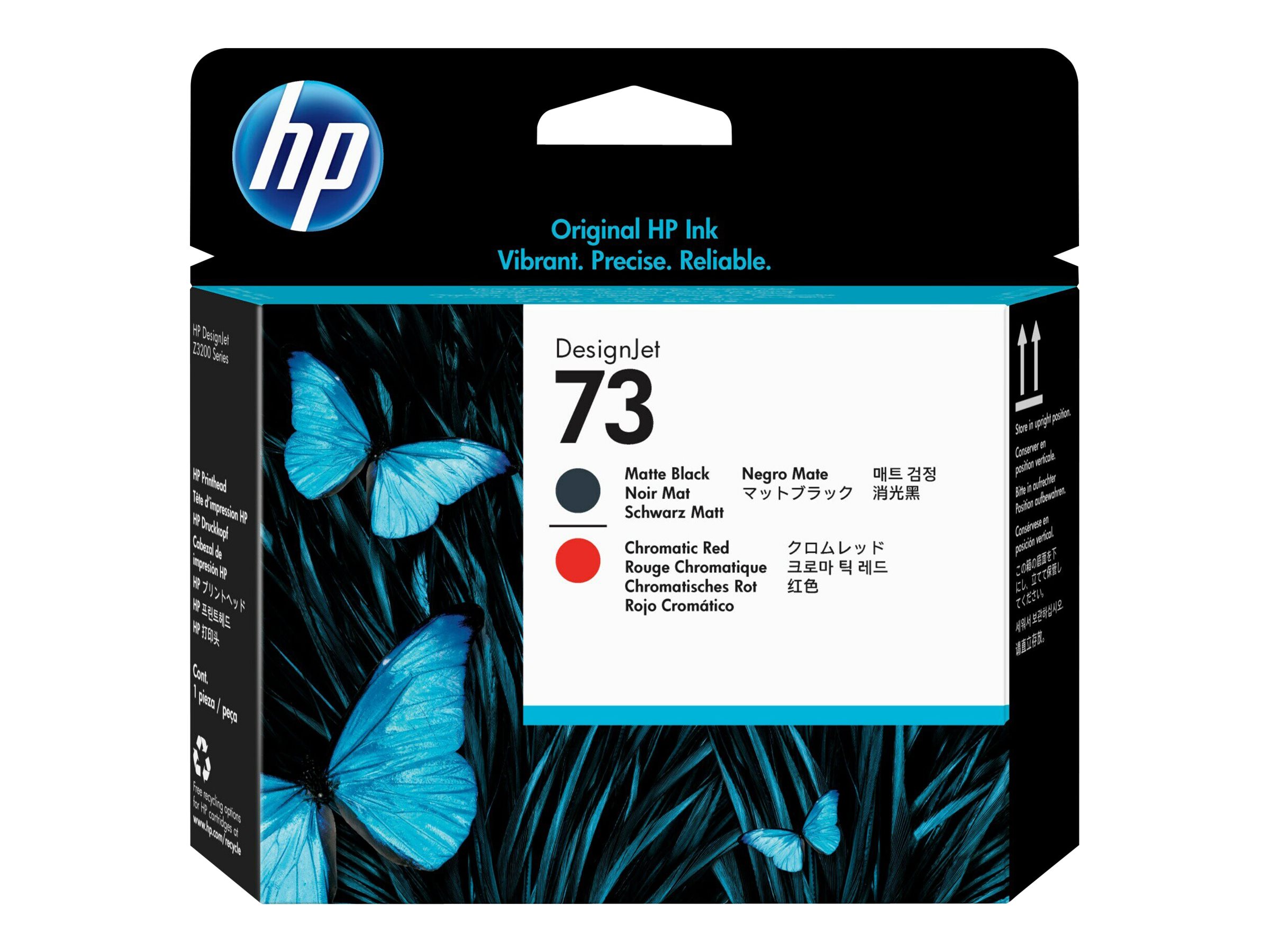 HP No 73 Ink /M Black/Chrom Red Pr Head