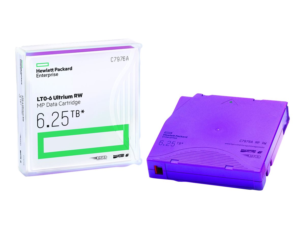 HPE Ultrium RW Data Cartridge - LTO Ultrium 6