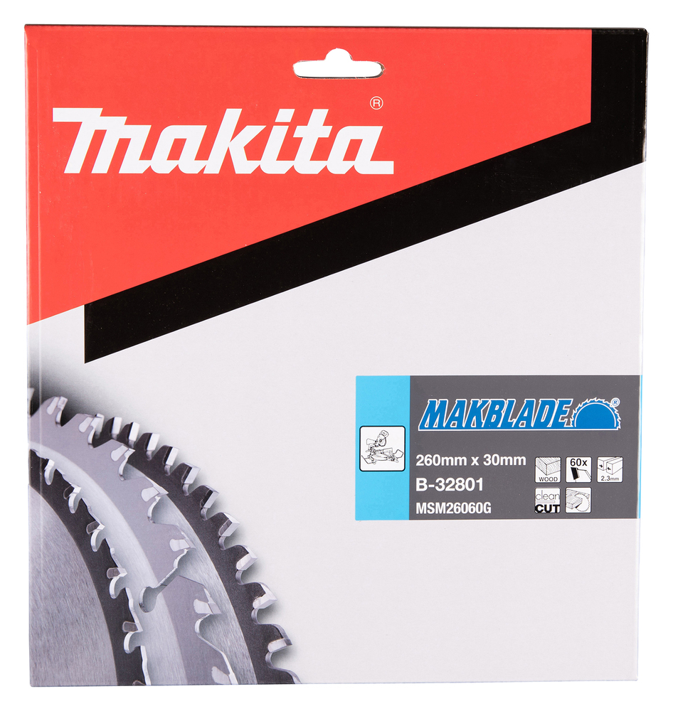 Makita MAKBLADE - Kreissägeblatt - für Holz - 260 mm, Ansicht 4