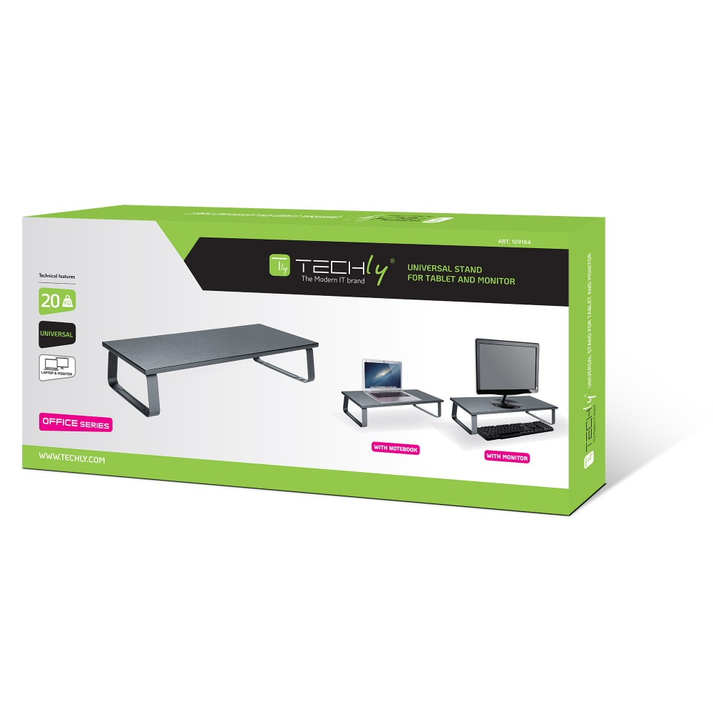 IC Intracom TECHly OFFICE series - Aufstellung - Riser - für Monitor, Ansicht 3