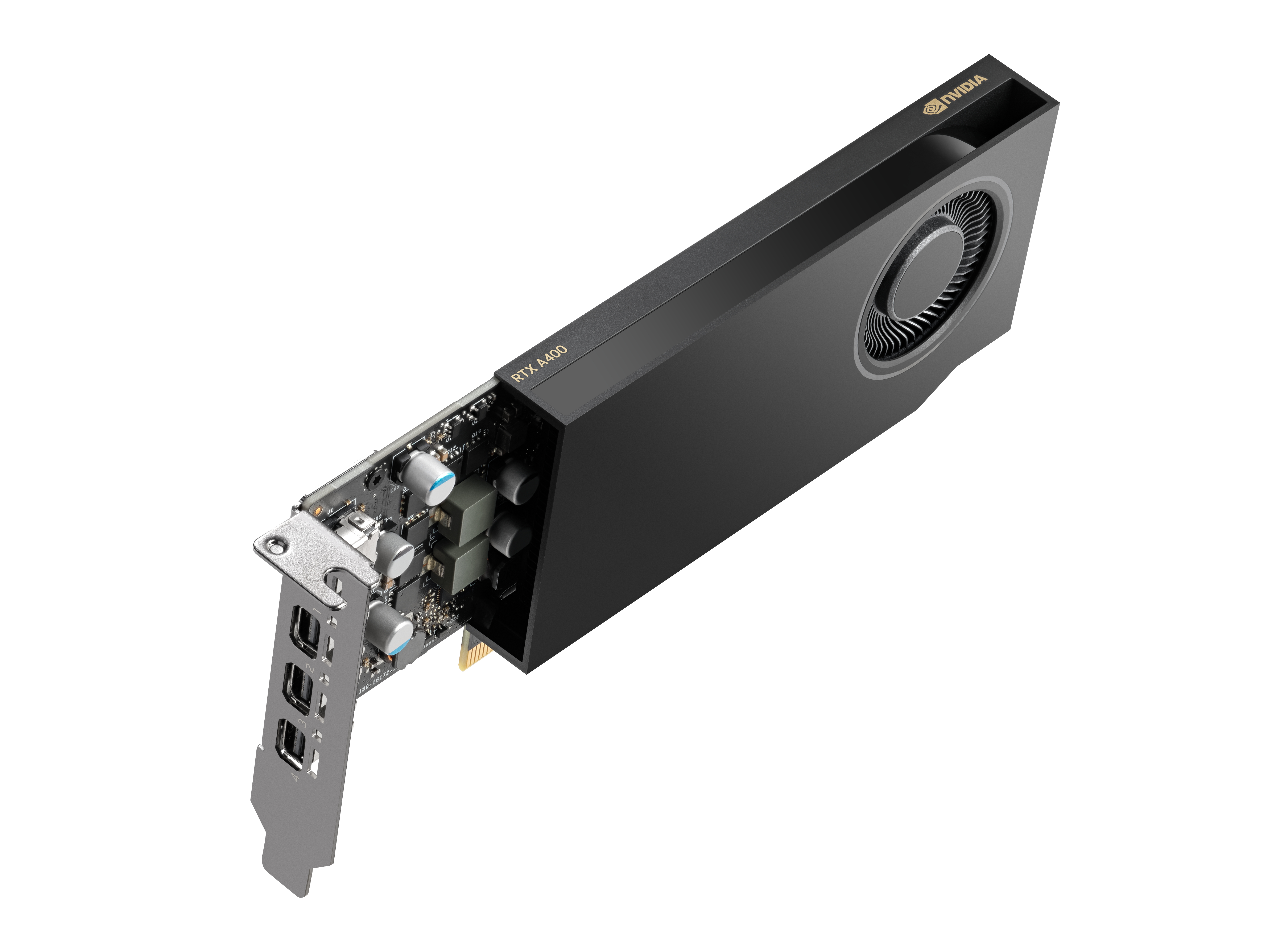 PNY NVIDIA RTX A400 - Grafikkarten - RTX A400 - 4 GB GDDR6, Ansicht 4
