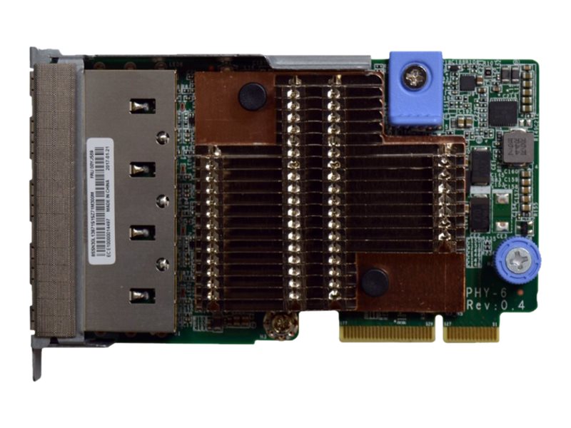 Lenovo ThinkSystem - Netzwerkadapter - LAN-on-motherboard (LOM) - 10Gb Ethernet x 4 - für ThinkAgile HX2320 Appliance; VX3320 Appliance