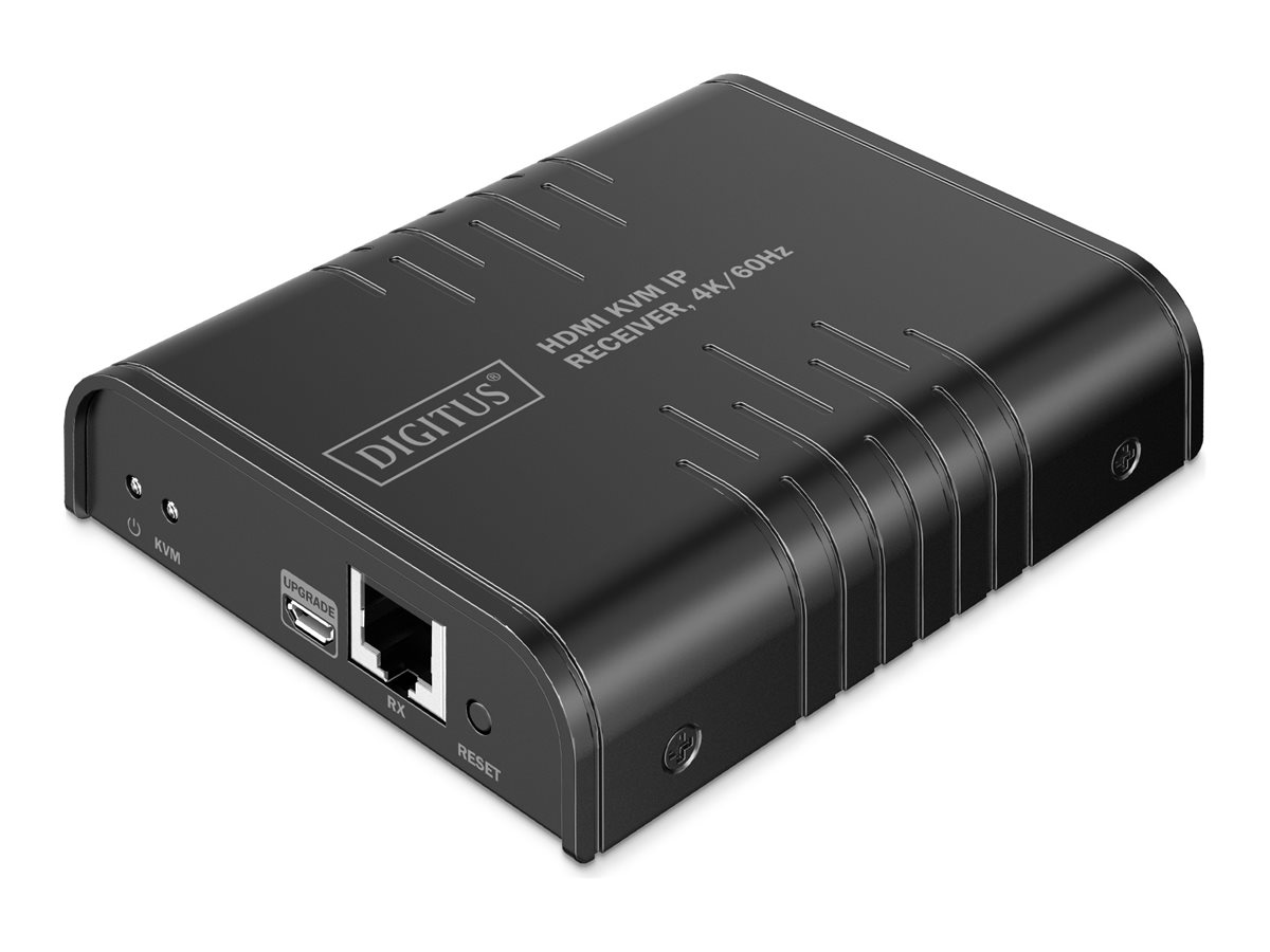 DIGITUS HDMI KVM IP Receiver, 4K/60Hz