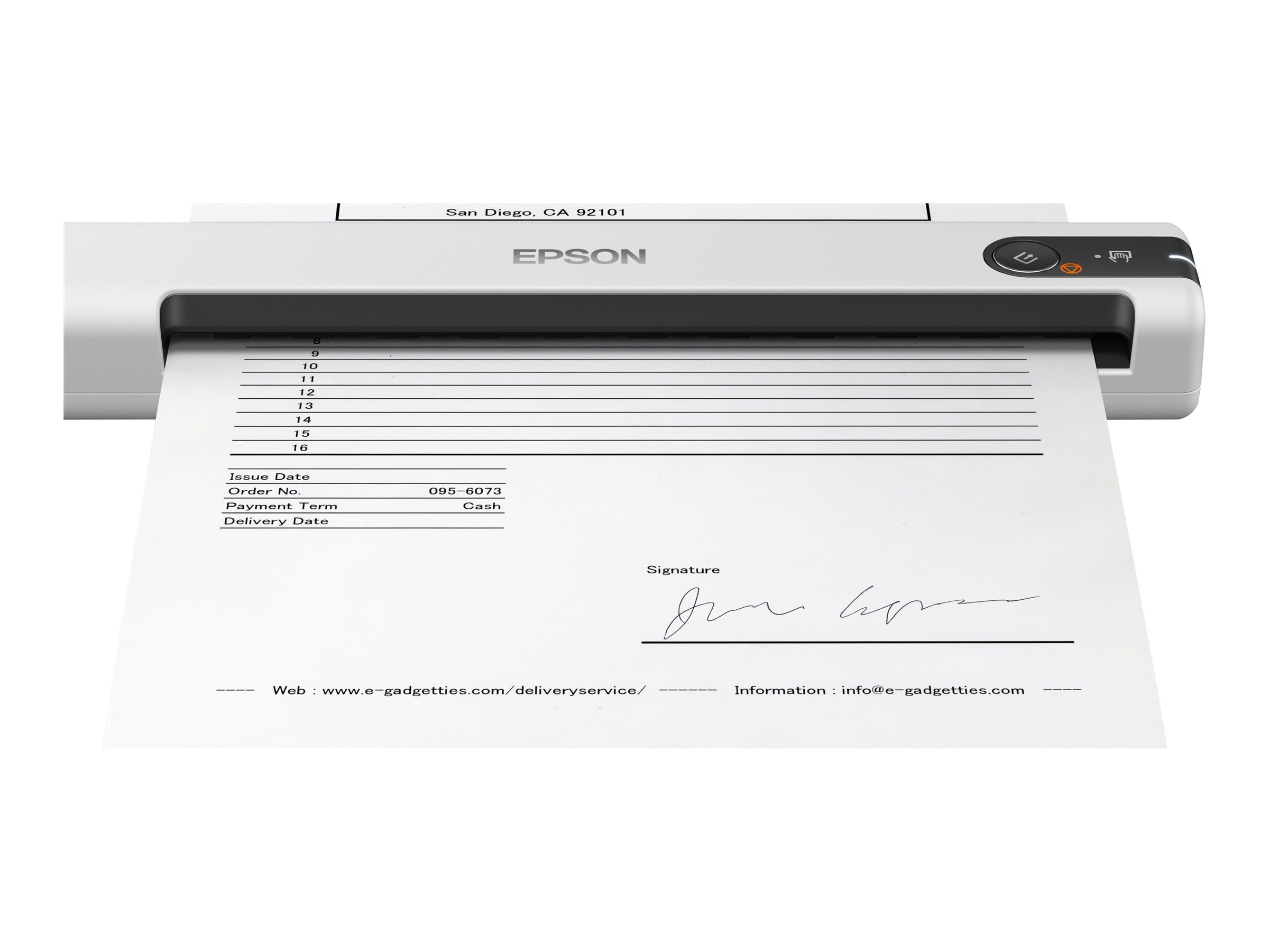Epson WorkForce DS-70 - Einzelblatt-Scanner - Kontaktbildsensor (CIS)