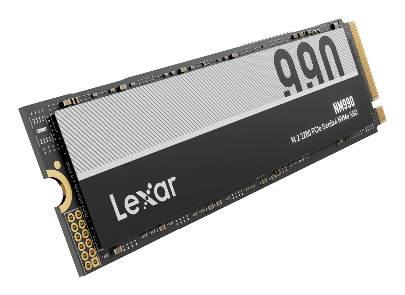 Lexar NM990 - SSD - 1 TB - intern - M.2 2280 - PCI Express 5.0 x4 (NVMe), Ansicht 2