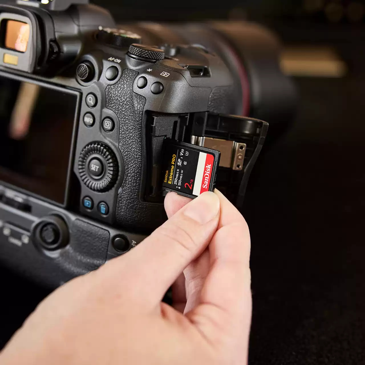 SanDisk Extreme Pro - Flash-Speicherkarte (SD-Adapter inbegriffen), Ansicht 4