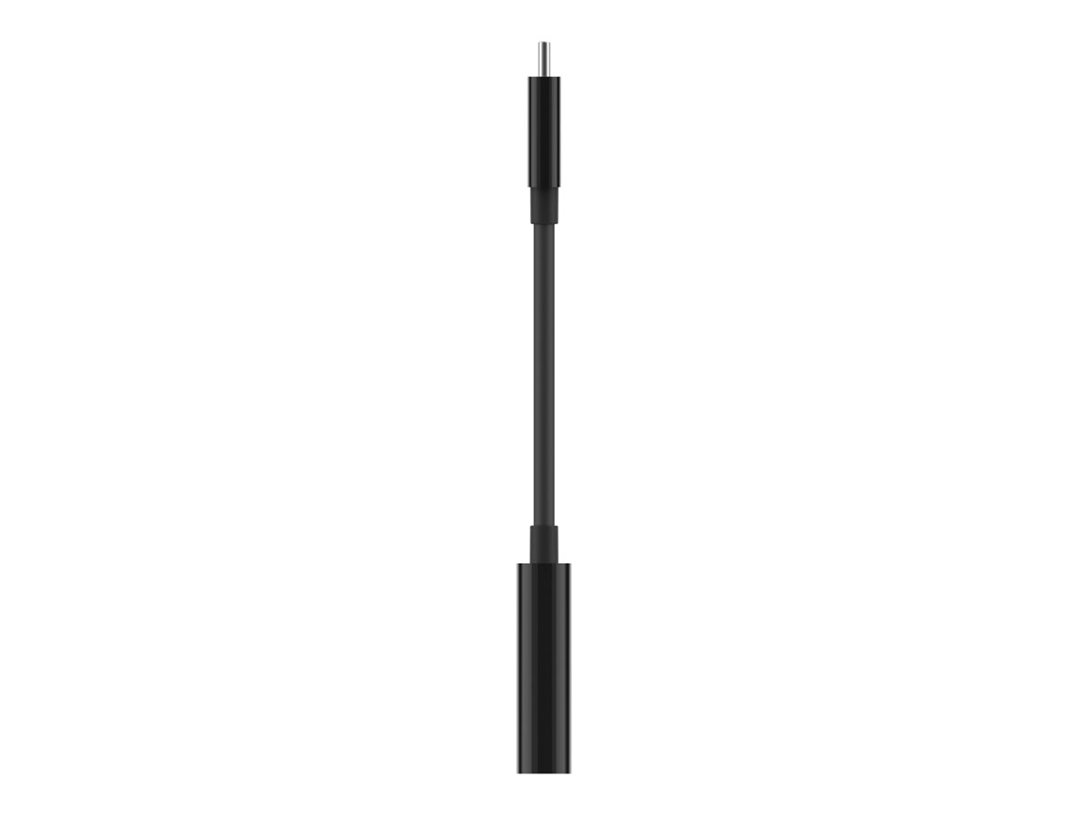 Belkin Connect Audio + Charge - USB-C auf USB-C Kopfhörer-/Ladeadapter - 24 pin USB-C männlich zu 24 pin USB-C weiblich - Schwarz, Ansicht 4