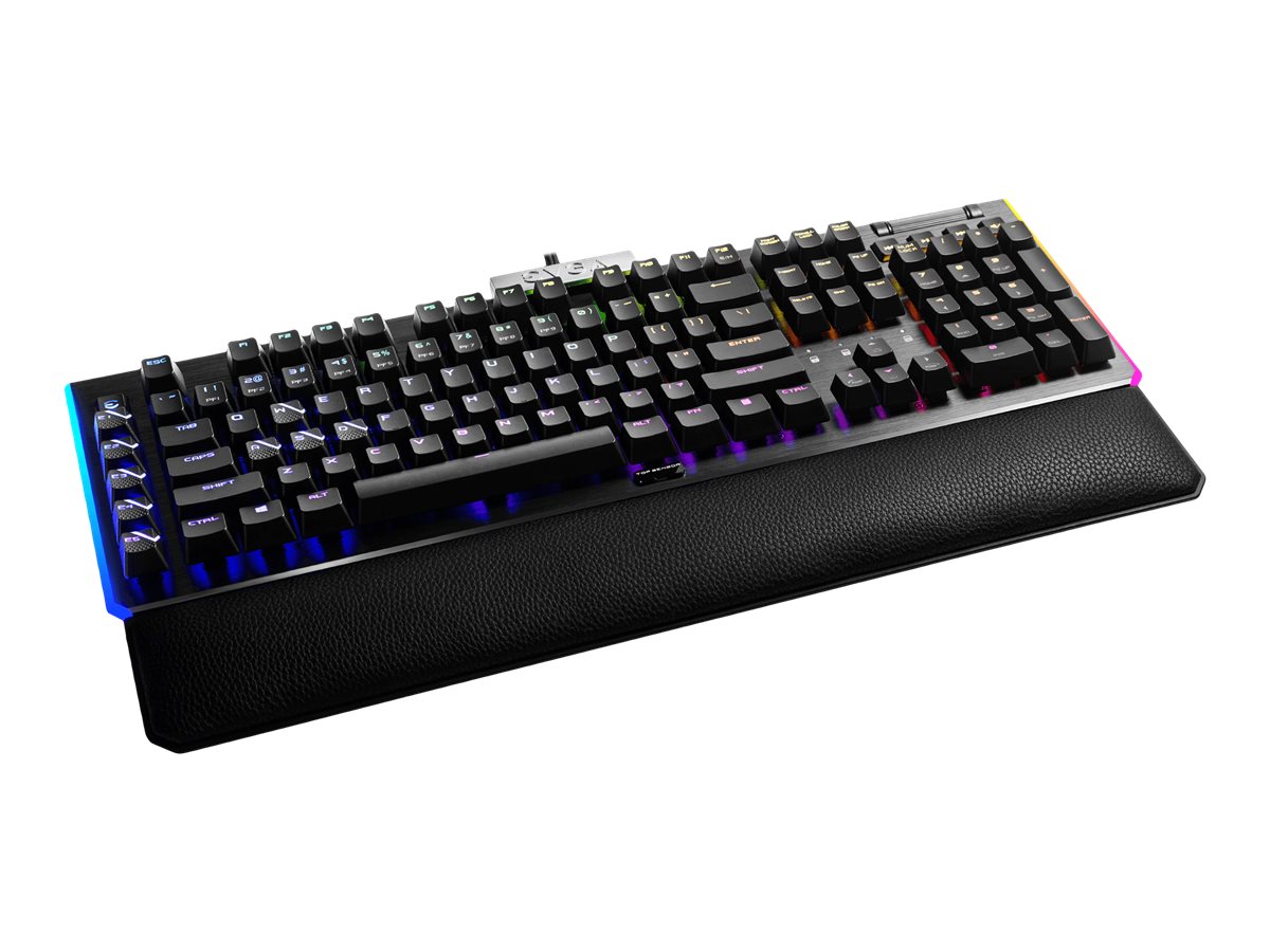 EVGA Z20 - Tastatur - mit ToF Näherungssensor - backlit - USB - USA - Tastenschalter: LK Light Strike (Linear)