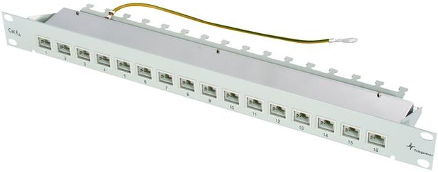 Telegärtner Karl Gärtner Telegärtner MPP16-HS K Cat. 6A - Patch Panel, Ansicht 2