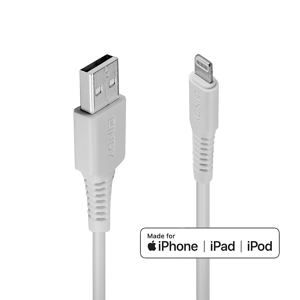 Lindy Lightning-Kabel - Lightning (M) bis USB (M), Ansicht 2