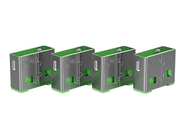 Lindy USB Port Blocker - USB-Portblocker - grün (Packung mit 10), Ansicht 2