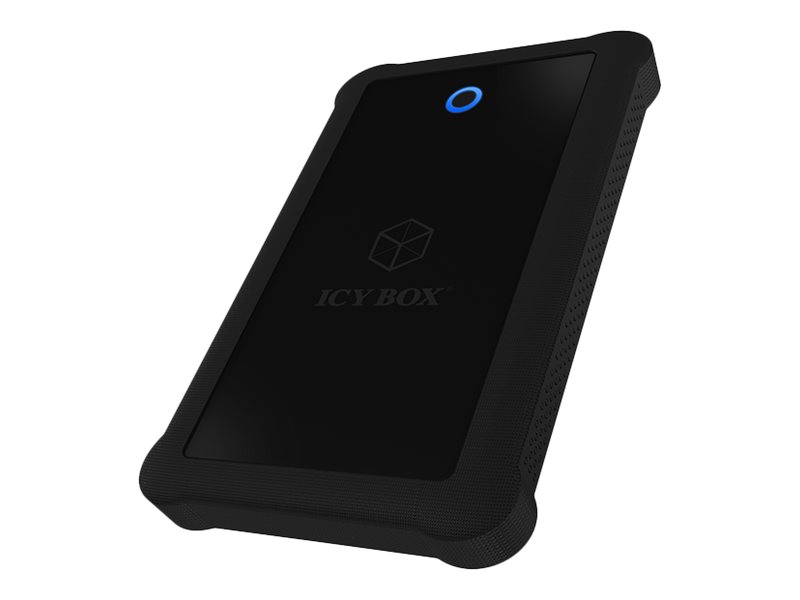 RaidSonic ICY-Box Geh. IcyBox USB 3.0  2,5 Zoll SATA3 HDD/SSD -> PC/MAC Silikon sw retail