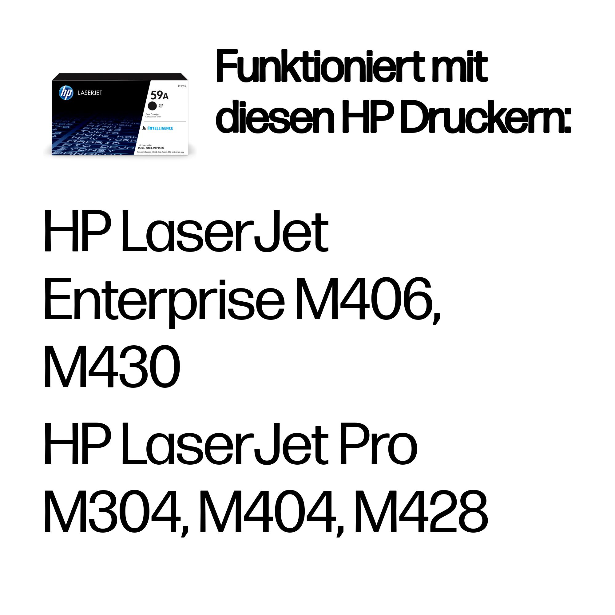 HP 59A - Schwarz - Original - LaserJet - Tonerpatrone (CF259A), Ansicht 4