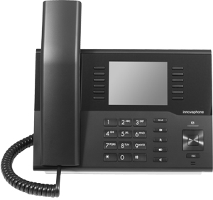 Innovaphone IP222 - VoIP-Telefon - dreiweg Anruffunktion, Ansicht 2