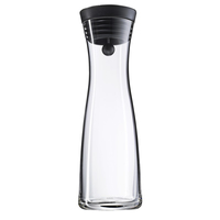 WMF 1.0L - Karaffe - 1 l - Schwarz - Transparent - Glas