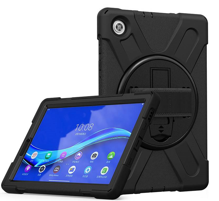 eSTUFF Hintere Abdeckung für Tablet - Silikon, Polycarbonat, Ansicht 4