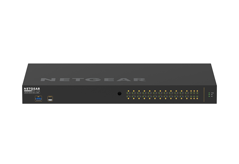 Netgear AV Line M4250-26G4F-PoE+ - Switch - L3 - managed - 24 x 10/100/1000 (PoE+), Ansicht 2
