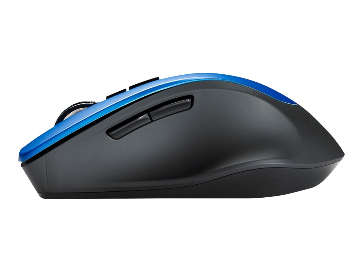 ASUS WT425 - Maus - Für Rechtshänder - optisch - 6 Tasten - kabellos - 2.4 GHz - kabelloser Empfänger (USB)