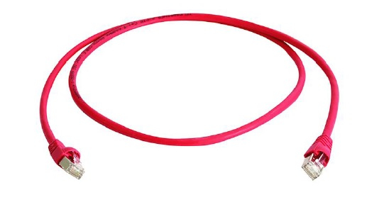 Telegärtner Karl Gärtner MP8 FS 600 - Netzwerkkabel - RJ-45 (M) zu RJ-45 (M) - 15 m - SFTP - CAT 7 - Rot, Ansicht 2