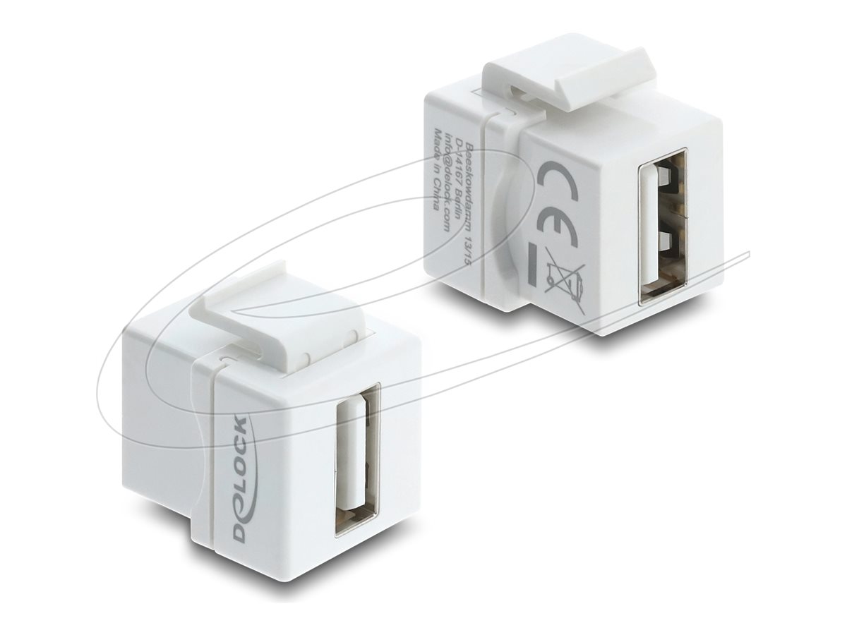 Delock Mini - USB-A Kupplung - USB (W) zu USB (W)
