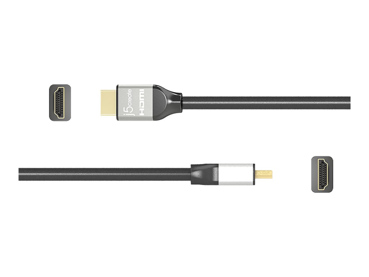 j5create JDc52 - HDMI-Kabel mit Ethernet - HDMI männlich zu HDMI männlich, Ansicht 2