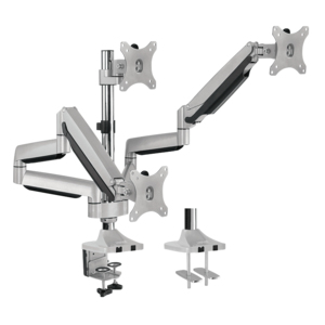 LogiLink Befestigungskit - für 3 LCD-Anzeigen (einstellbarer Arm), Ansicht 2