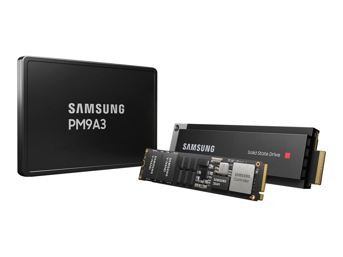 Samsung PM9A3 MZQL21T9HCJR - Solid-State-Disk - 1.92 TB - intern - 2.5" (6.4 cm)