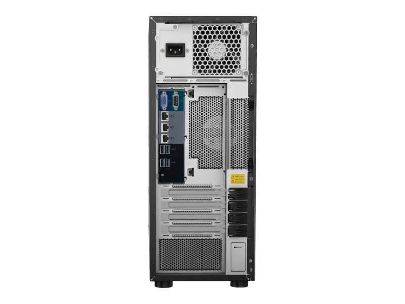 Lenovo ThinkSystem ST250 7Y45 - Server - Tower - 4U - 1-Weg - 1 x Xeon E-2176G  3.7 GHz - RAM 16 GB - SAS - Hot-Swap 8.9 cm (3.5)