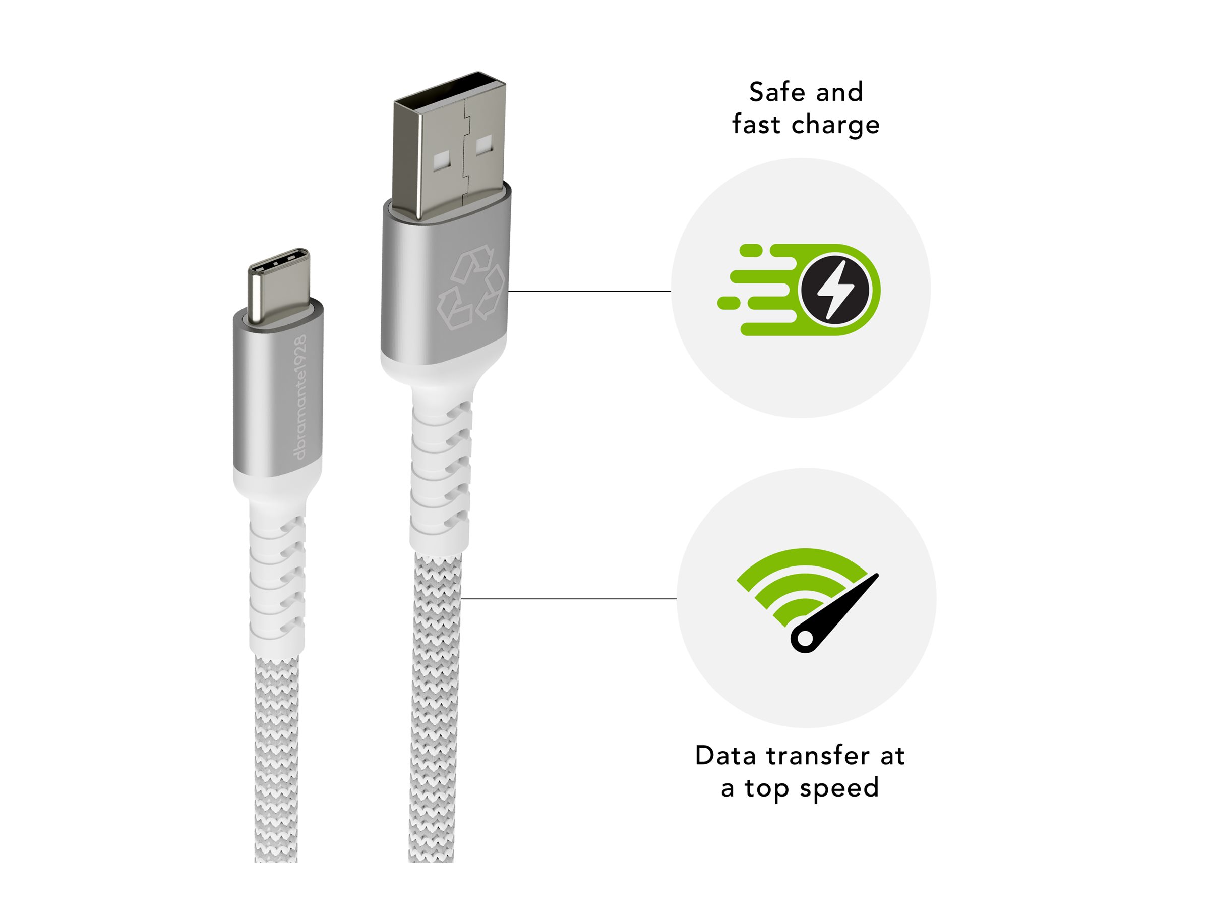 dbramante1928 re-charge - USB-Kabel - USB (M), Ansicht 2