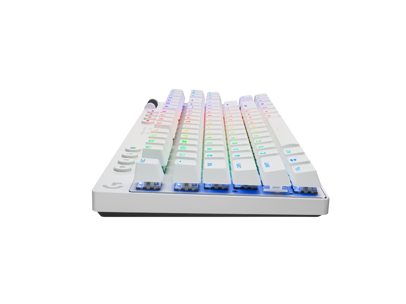 Logitech G PRO X TKL - Tastatur - Gaming - Hintergrundbeleuchtung - TL: US, QWERTY - Weiß, Ansicht 2